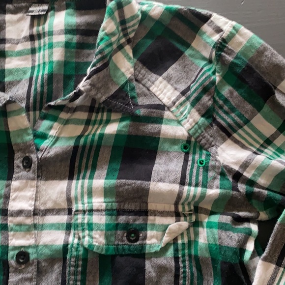 Plaid Fox button up - Picture 5 of 5